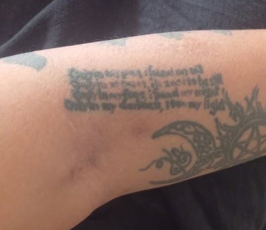 Only in My Darkness, I Saw My Light